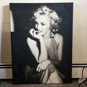 Limited Edition Marlyn Monroe Canvas Painting